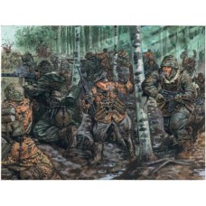 IT6068 - 1/72 WWII GERMAN ELITE TROOPS (PLASTIC KIT)