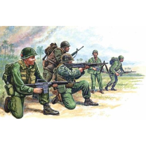 IT6078 - 1/72 VIETNAM WAR AMERICAN SPECIAL FORCES (PLASTIC KIT)