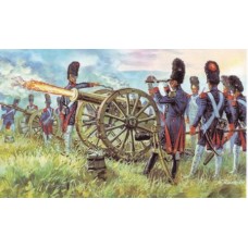 IT6135 - 1/72 NAPOLEONIC WARS FRENCH ARTILLERY (PLASTIC KIT)