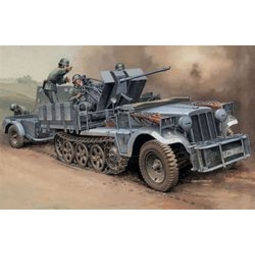 IT6395 - 1/35 SD.KFZ.10/4 WITH FLAK 30