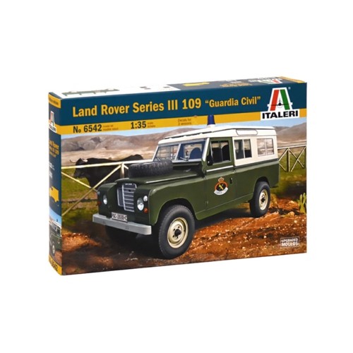 IT6542 - 1/35 LAND ROVER 109 GUARDIA CIVIL (PLASTIC KIT)