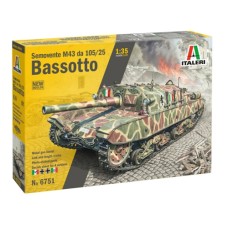 IT6751 - 1/35 SEMOVENTE M43 BASSOTTO (PLASTIC KIT) (PRICE TO BE CONFIRMED)