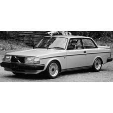 IX18CMC090 - 1/18 VOLVO 240 TURBO CUSTOM MATT BLUE 1986