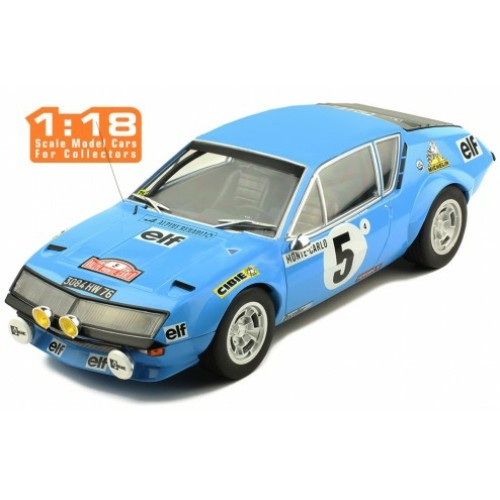 IX18RMC036A - 1/18 ALPINE RENAULT A310 NO.5 MONTE CARLO 1975 J-L.THERIER/M.VIAL