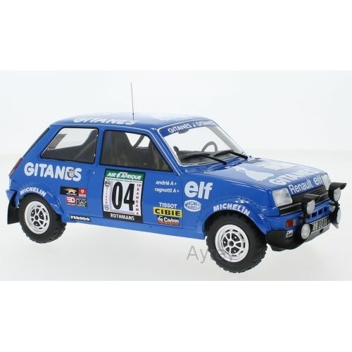 IX18RMC043A - 1/18 RENAULT 5 ALPINE NO.4 RALLYE BANDAMA 1978 J.RAGNOTTI/J-M.ANDRIE