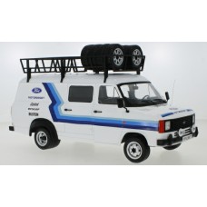 IX18RMC073XE - 1/18 FORD TRANSIT MKII TEAM FORD WITH ROOF ACCESSORIES
