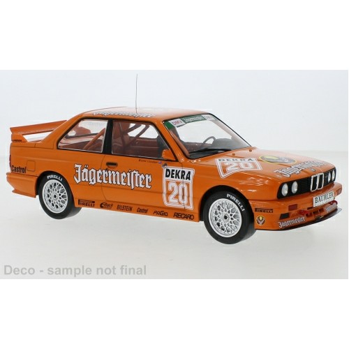 IX18RMC082B - 1/18 BMW M3 (E30) NO.20 DTM NURBURGRING 1992 W.GARDNER