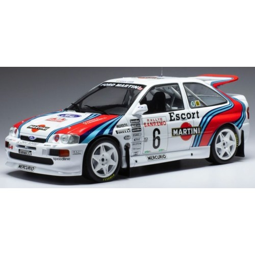 IX18RMC104A - 1/18 FORD ESCORT RS COSWORTH NO6 RALLY SAN REMO 1994 F.CUNICO/S.EVANGELISTI