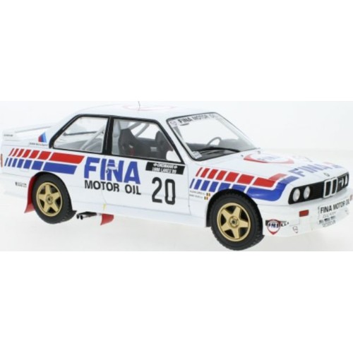 IX18RMC132 - 1/18 BMW M3 E30 NO20 1000 LAKES RALLY 1989 M.DUEZ/A.LOPES