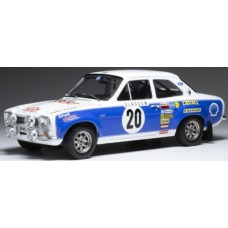 IX18RMC140 - 1/18 FORD ESCORT MK I RS 1600 #20 RALLY MONTE CARLO 1973 H.MIKKOLA/J.PORTER