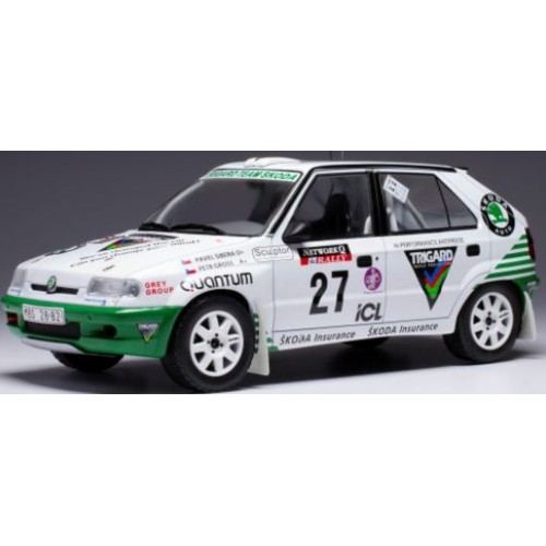 IX18RMC148 - 1/18 SKODA FELCIA KIT CAR NO.27 RAC RALLY 1995 P.SIBERA/P.GROSS