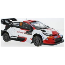 IX18RMC152B - 1/18 TOYOTA GR YARIS NO.69 WM RALLY MONTE CARLO 2023 K.ROVANPERA/J.HALTTUNEN