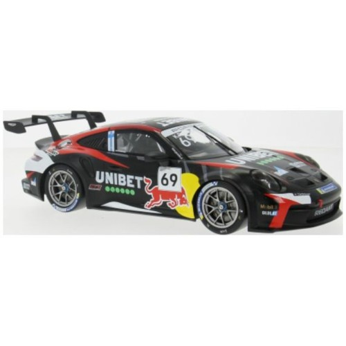 IX18RMC226 - 1/18 PORSCHE 911 GT3 CUP PORSCHE CUP ZOLDER 2024 NO.69 K. ROVENPERA