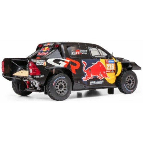 IX18RMC238B - 1/18 TOYOTA GR DKR HILUX EVO T1U RALLY DAKAR 2024 NO.216