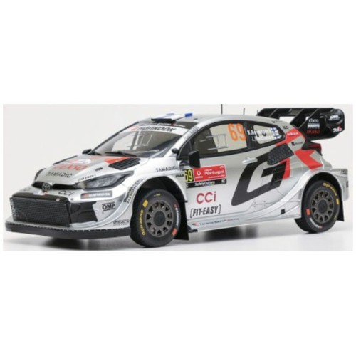 IX18RMC250B - 1/18 TOYOTA GR YARIS RALLY1 RALLY PORTUGAL 2025 NO.69 K.ROVANPERA/J.HALTTUNEN