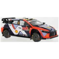IX18RMC251A - 1/18 HYUNDAI I20 N RALLY1 RALLY PORTUGAL 2025 NO.8 TANAK/JARVEOJA