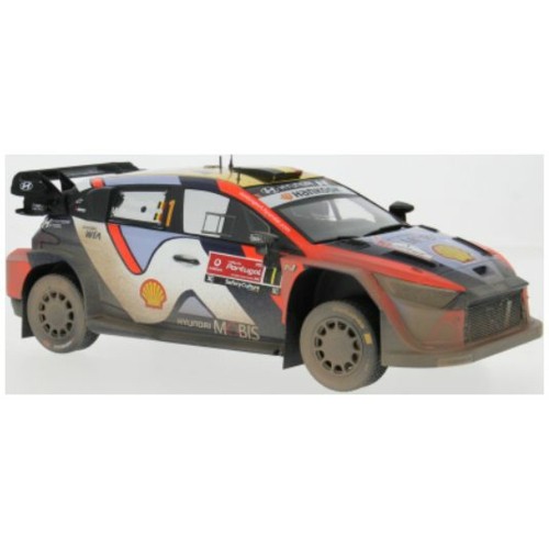 IX18RMC251B - 1/18 HYUNDAI I20 N RALLY1 RALLY PORTUGAL 2025 NO.1 NEUVILLE/WYDAEGHE