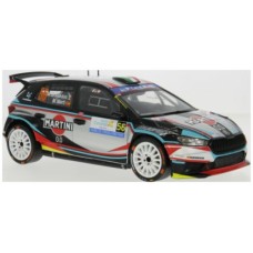 IX18RMC253 - 1/18 SKODA FABIA RS RALLY2 RALLY ISLAS CANARIS 2025 NO.56 M.GRANADOS/M.MARTI