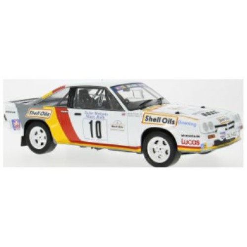 IX18RMC260 - 1/18 OPEL MANTA B 400 RALLYE MANX 1985 NO.10 B.FISHER/A.FRAZER