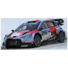 IX18RMC270B - 1/18 HYUNDAI I20 N RALLY1 RALLYE MONTE CARLO 2026 NO.11 T.NEUVILLE/M.WYDAEGHE