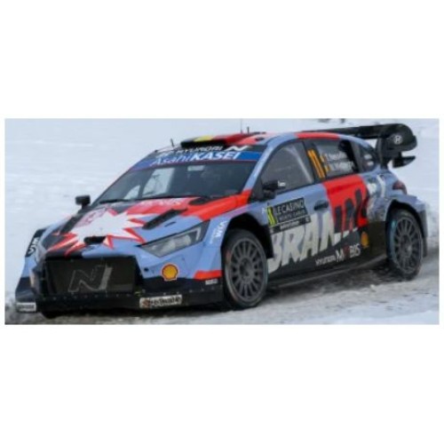 IX18RMC270B - 1/18 HYUNDAI I20 N RALLY1 RALLYE MONTE CARLO 2026 NO.11 T.NEUVILLE/M.WYDAEGHE