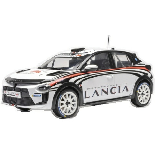 IX18RMC275 - 1/18 LANCIA YPSILON HF RALLY4 TEST 2024 M. BIASION