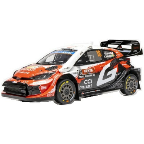 IX18RMC282A - 1/18 TOYOTA GR YARIS RALLY1 WRC SAFARI RALLYE KENYA 2026 GAZOO NO.18 KATSUTA/JOHNSTON