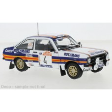 IX24RAL008A - 1/24 FORD ESCORT MKII RS 1800 NO.4 RALLY SAN REMO A.VATANEN/D.RICHARDS 1980
