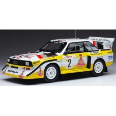 IX24RAL020B - 1/24 AUDI SPORT QUATTRO S1 NO2 HB RALLYE WM RALLY MONTE CARLO 1986 W.ROHRL/C.GEISTDORFER