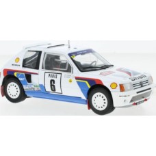 IX24RAL024B - 1/24 PEUGEOT 205 T16 NO6 RALLYE WM RALLY MONTE CARLO 1985 T.SALONEN/S.HARJANNE