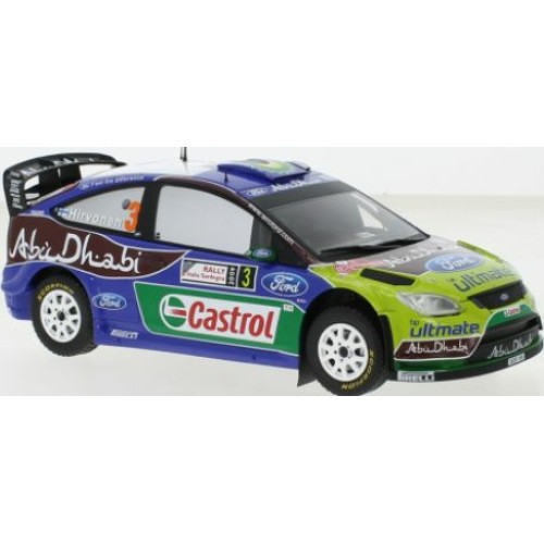 IX24RAL027A - 1/24 FORD FOCUS RS N0.4 WRC RALLYE SARDINIEN 2009 J-M.LATVALA/M.ANTILLA