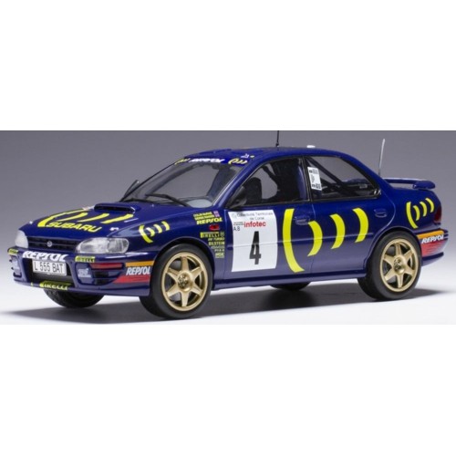 IX24RAL028B - 1/24 SUBARU IMPREZA 555 NO.4 WRC RALLYE TOUR DE COURSE 1995 C.MCRAE/D.RINGER