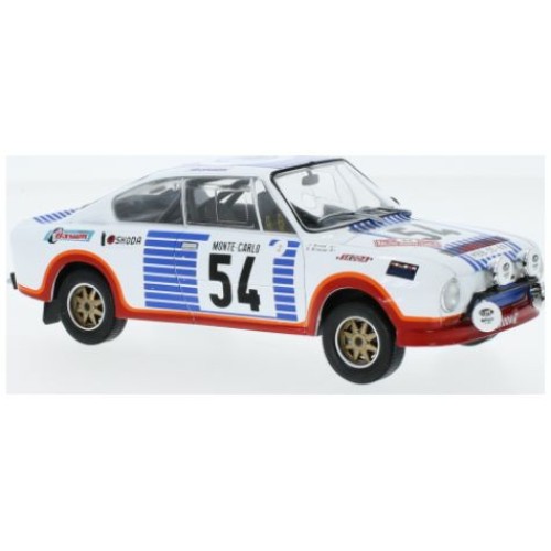 IX24RAL030B - 1/24 SKODA 130 RS NO.54 RALLYE WM RALLY MONTE CARLO 1977 S.KVAIZAR/J.KOTEK