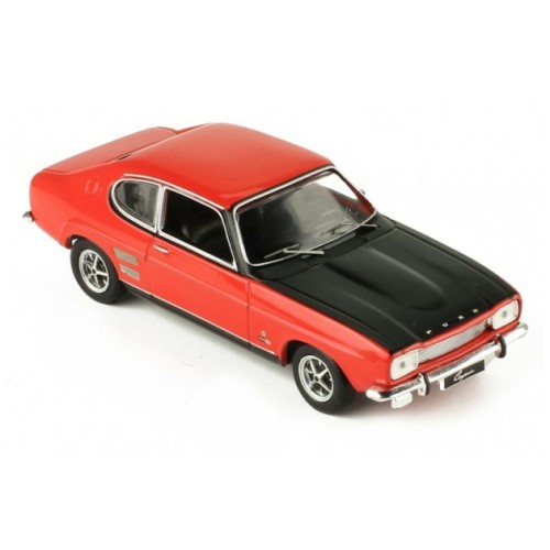 IXCLC258 - 1/43 FORD CAPRI MKI 1700 GT RED/BLACK