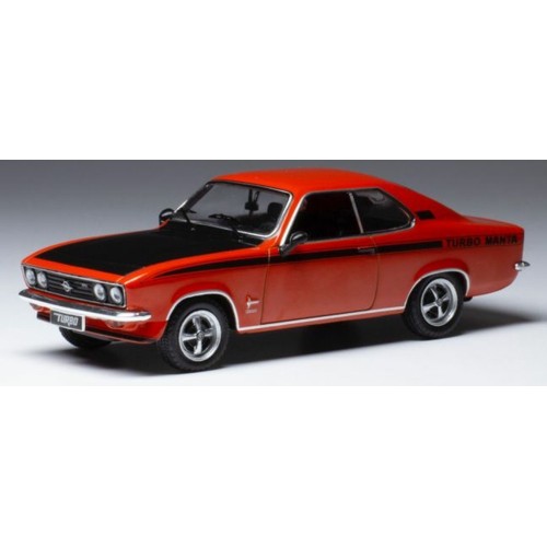 IXCLC405 - 1/43 OPEL MANTA A TURBO RED/BLACK 1973