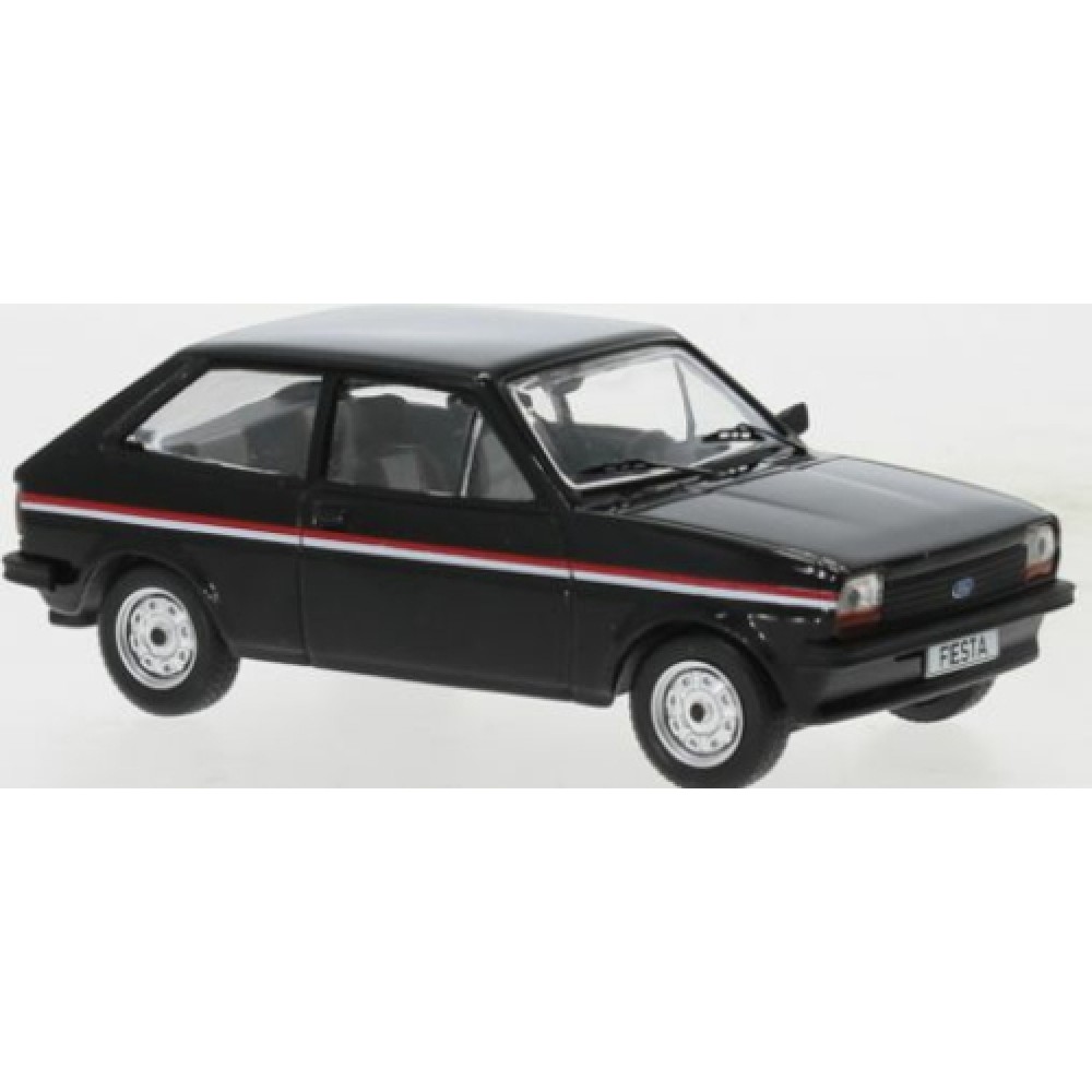 Ford Fiesta MK I Avus 1978 schwarz / Decor 1:43 von IXO