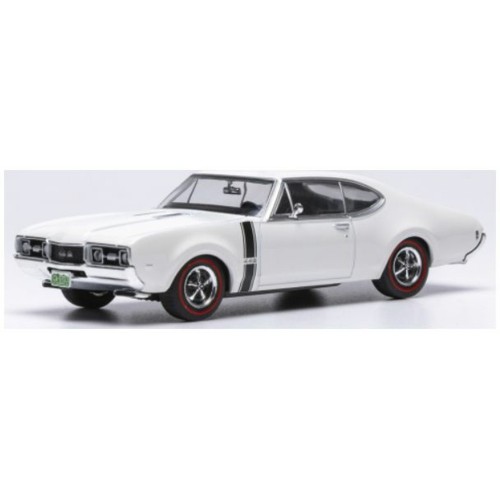 IXCLC621 - 1/43 OLDSMOBILE 442 W-30 WHITE 1970