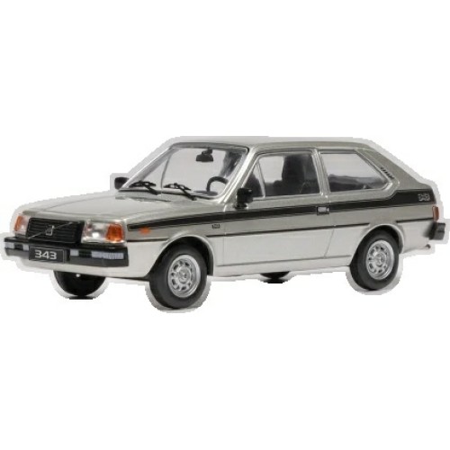 IXCLC658 - 1/43 VOLVO 343 SILVER/BLACK STRIPES 1976