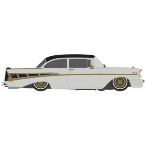IXIA64014 - 1/64 CHEVROLET BEL AIR LOWRIDER GREY 1957