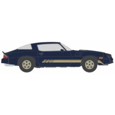 IXIA64018 - 1/64 CHEVROLET CAMARO Z 28 DARK BLUE 1981