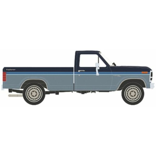 IXIA64030 - 1/64 FORD F-150 CUSTOM DARK BLUE AND BLUE 1981