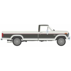 IXIA64031 - 1/64 FORD F-150 XLT WHITE AND GREY 1986