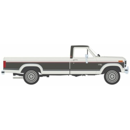 IXIA64031 - 1/64 FORD F-150 XLT WHITE AND GREY 1986