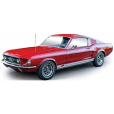 IXIA64033 - 1/64 FORD MUSTANG GTA FASTBACK RED 1967