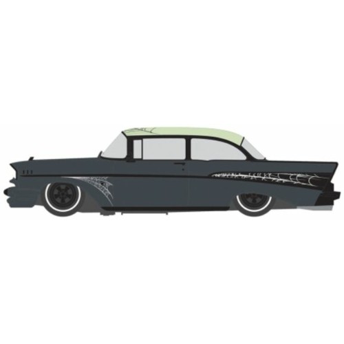 IXIA64040 - 1/64 CHEVROLET BEL AIR LOWRIDER 1957 HALLOWEEN