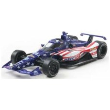 IXIND64006 - 1/64 NTT INDYCAR NO.14 FERRUCCI/AJ FOYT RACING HOMES FOR OUR TROOPS SPEEDWAY BLUE/RED