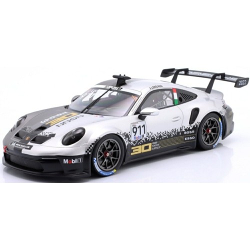 IXLEGT1822CUP7 - 1/18 PORSCHE 911 (992) GT3 CUP NO.911 PORSCHE SUPERCUP IMOLA 2022 JORGE LORENZO