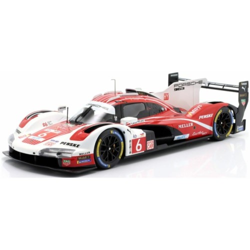IXLEGT963LM009 - 1/18 PORSCHE 963 NO.6 4TH 24H LE MANS 2024 PENSKE MOTORSPORT ESTRE/LOTTERER/VANTHOOR