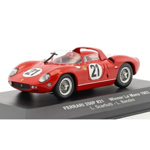 IXLM1963 - 1/43 FERRARI 250P NO.21 WINNER 24H LE MANS 1963 SCARFIOTTI/BANDINI