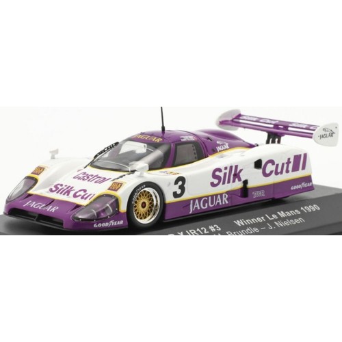 IXLM1990 - 1/43 JAGUAR XJR-12 NO.3 WINNER 24H LE MAN 1990 P.COBB/M.BRUNDLE J NIELSON